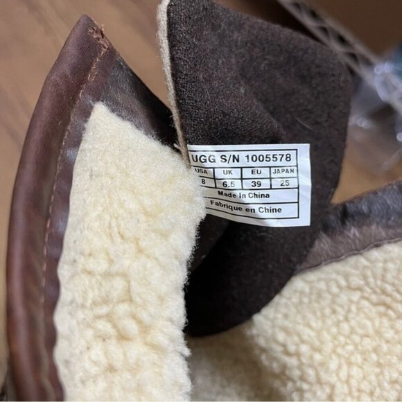 Ugg Elsa Tall Boot in Chestnut Women‎ Size 8 1005578 - Picture 10 of 11